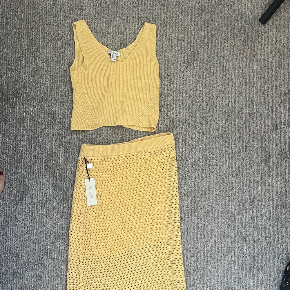 Rachel Zoe two piece knit set